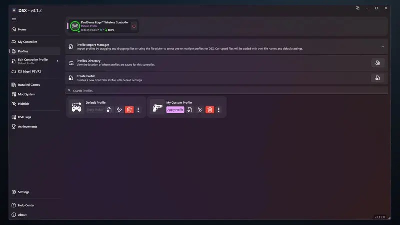 DSX screenshot 4